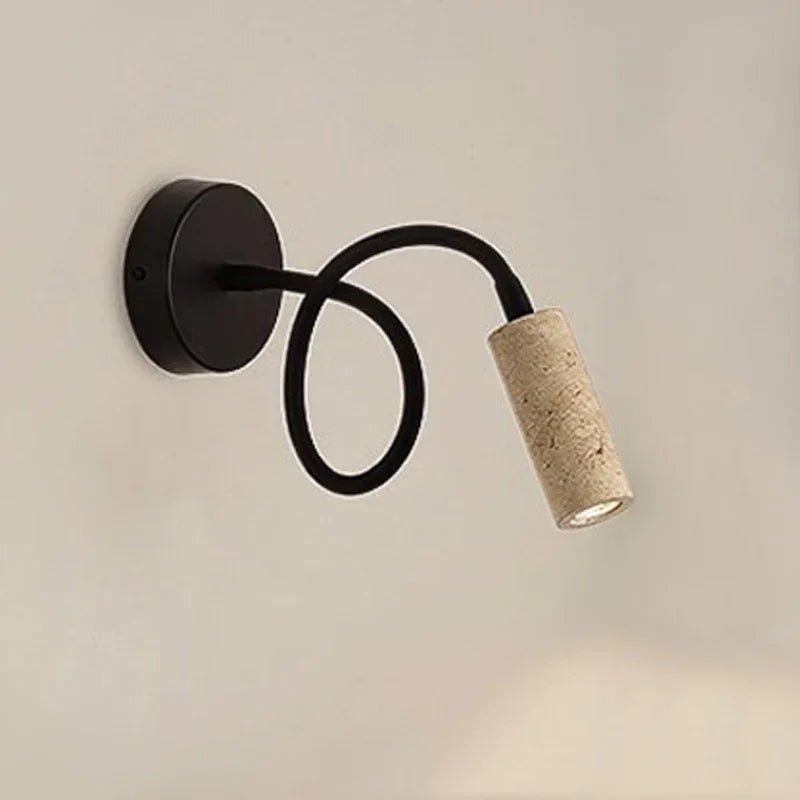 Marble Wabi Sabi Flexible Wall Reading Light - Hans Lumiere