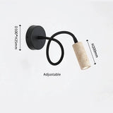 Marble Wabi Sabi Flexible Wall Reading Light - Hans Lumiere
