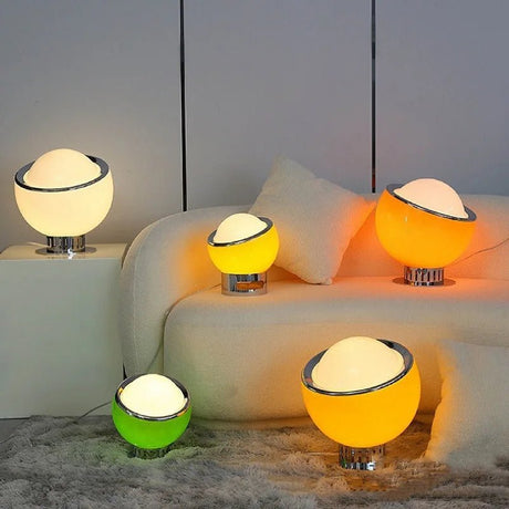 Medieval Home Atmosphere Decoration Protein Glass Table Lamp - Hans Lumiere