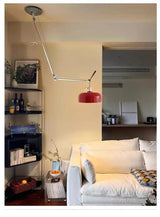 Memphis Swing-Arm Pendant Light — Colorful Modern Fixture - Hans Lumiere