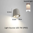 Microcement Outdoor Waterproof Wall Lamp for Hotel & Villa Exteriors - Hans Lumiere