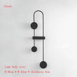 Minimalist Line Art Wall Sconce for Living Room and Bedroom - Hans Lumiere