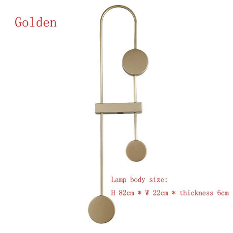 Minimalist Line Art Wall Sconce for Living Room and Bedroom - Hans Lumiere