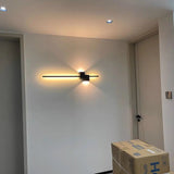 Minimalist Long LED Wall Sconce – Modern Metal Wall Light, 60/90/120cm - Hans Lumiere