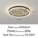 Minimalist Luxury LED Ceiling Lamp - Hans Lumiere