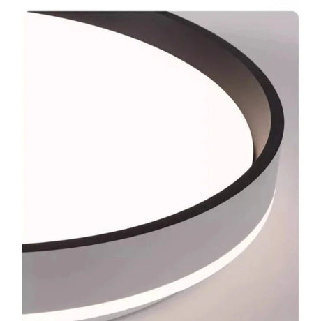 Minimalist Modern Bright Round LED Ceiling Light - Hans Lumiere