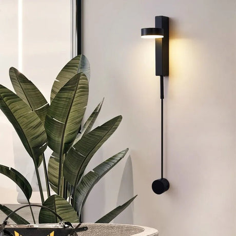 Minimalist Modern LED Wall Lamps With Rotation Dimming Switch - Hans Lumiere