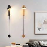 Minimalist Modern LED Wall Lamps With Rotation Dimming Switch - Hans Lumiere