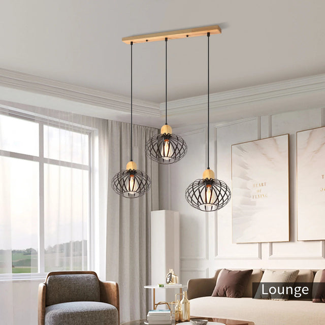 Modern 3 heads Pendant Lamp - Hans Lumiere
