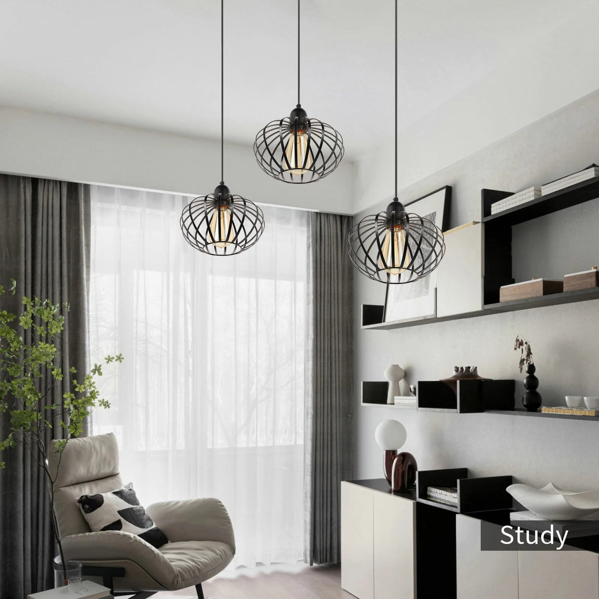 Modern 3 heads Pendant Lamp - Hans Lumiere