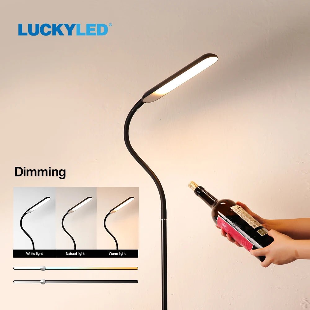 Modern Adjustable Standing Led Floor Lamp - Hans Lumiere
