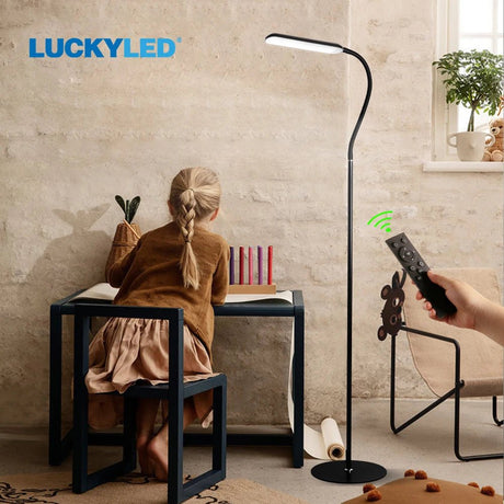 Modern Adjustable Standing Led Floor Lamp - Hans Lumiere
