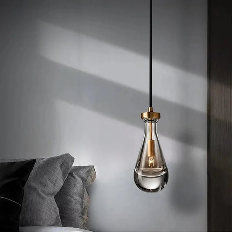 Modern American Light Luxury Crystal Water Drop Chandelier - Hans Lumiere