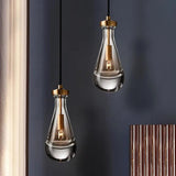 Modern American Light Luxury Crystal Water Drop Chandelier - Hans Lumiere