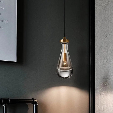 Modern American Light Luxury Crystal Water Drop Chandelier - Hans Lumiere