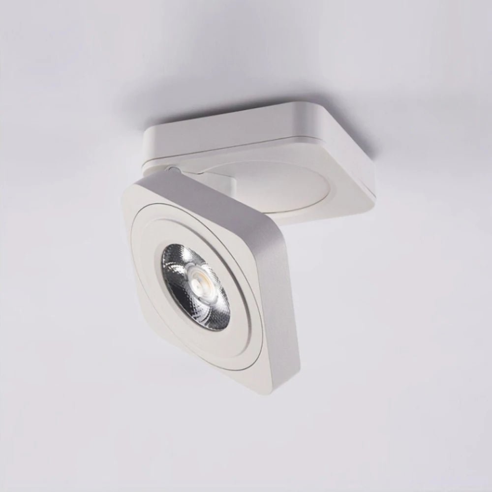 Modern Art Cube Adjustable Angle LED Track Lights - Hans Lumiere
