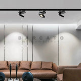 Modern Art Cube Adjustable Angle LED Track Lights - Hans Lumiere
