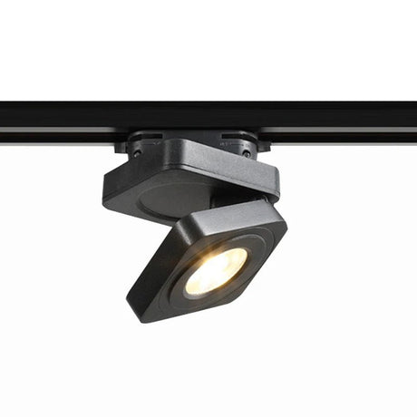Modern Art Cube Adjustable Angle LED Track Lights - Hans Lumiere