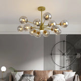 Modern Art Glass Bean Chandelier for Living Room and Dining Room - Hans Lumiere