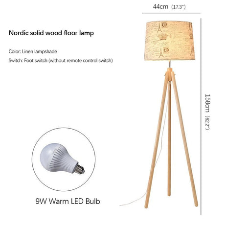 Modern Art Nordic Floor Lamp - Hans Lumiere