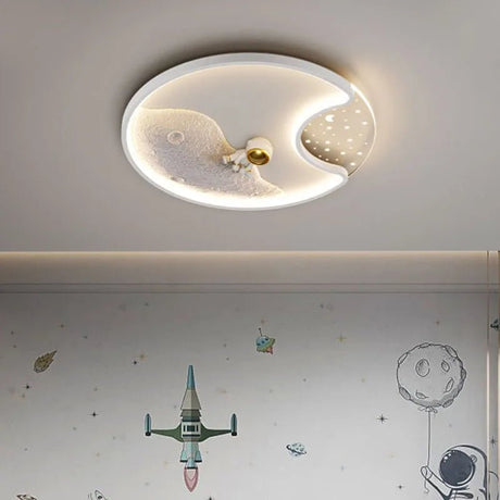 Modern Astronaut LED Ceiling Lamp - Hans Lumiere