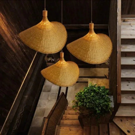 Modern Bamboo Chandelier - Hans Lumiere