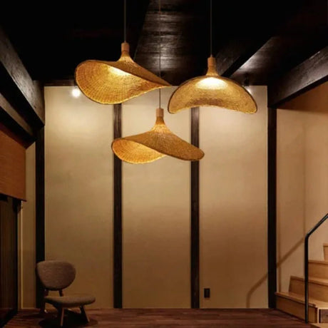 Modern Bamboo Chandelier - Hans Lumiere