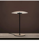 Modern Bamboo Hat Table Lamp - Hans Lumiere