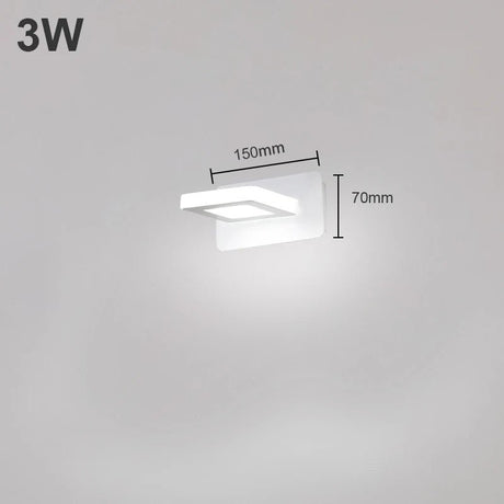 Modern Bathroom LED Vanity Light Wall Lamp - Hans Lumiere