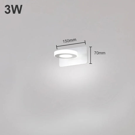 Modern Bathroom LED Vanity Light Wall Lamp - Hans Lumiere