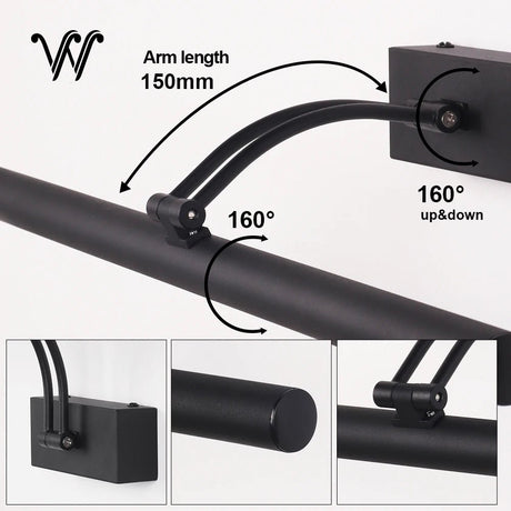 Modern Bathroom Wall Mounted Light - Hans Lumiere