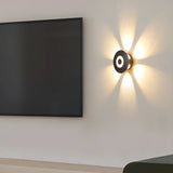 Modern Black LED Ceiling Light - Hans Lumiere