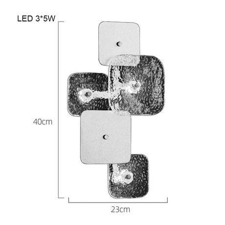 Modern Brass Copper LED Wall Light - Hans Lumiere