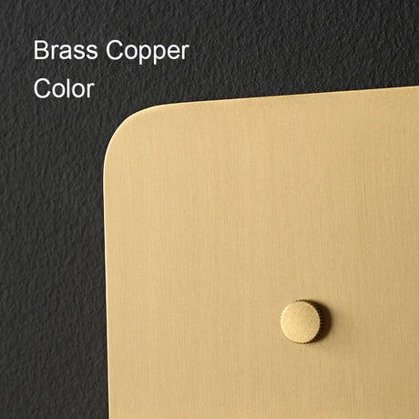Modern Brass Copper LED Wall Light - Hans Lumiere