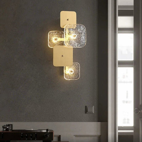 Modern Brass Copper LED Wall Light - Hans Lumiere