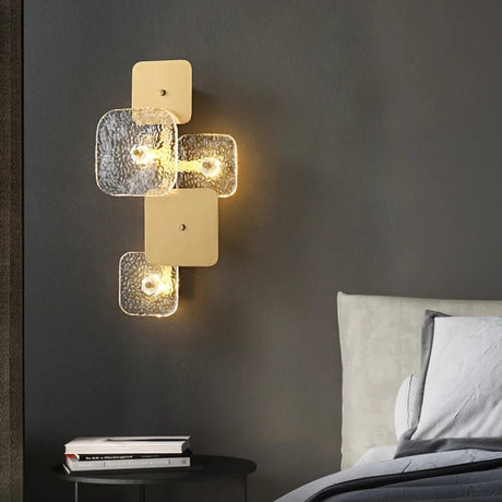 Modern Brass Copper LED Wall Light - Hans Lumiere