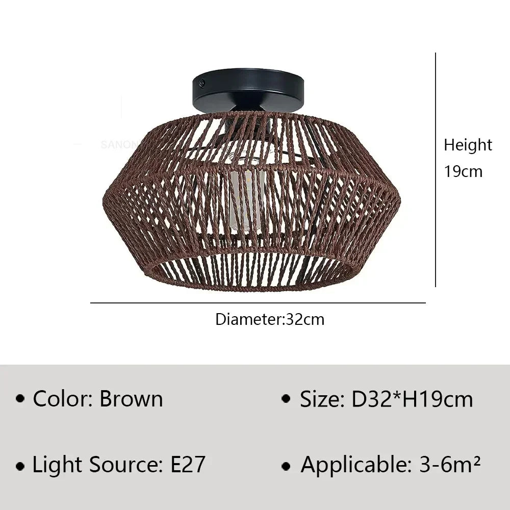 Modern Ceiling Chandeliers Wooden LED Ceiling Lamp - Hans Lumiere