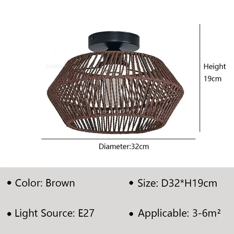 Modern Ceiling Chandeliers Wooden LED Ceiling Lamp - Hans Lumiere