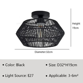 Modern Ceiling Chandeliers Wooden LED Ceiling Lamp - Hans Lumiere