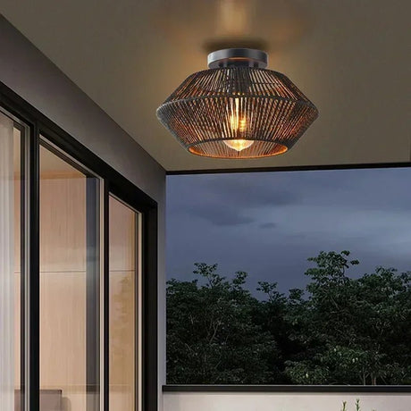 Modern Ceiling Chandeliers Wooden LED Ceiling Lamp - Hans Lumiere