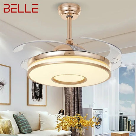 Modern Ceiling Fan Light With Remote Control - Hans Lumiere