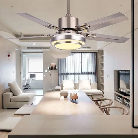 Modern Ceiling Fan Lights Kit With Remote Control - Hans Lumiere