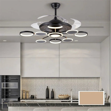 Modern Ceiling Fan Lights With Remote Control - Hans Lumiere