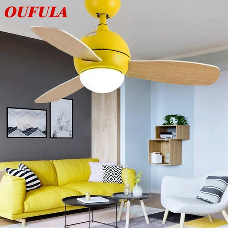Modern Ceiling Fan Lights With Remote Control - Hans Lumiere