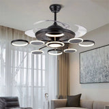 Modern Ceiling Fan Lights With Remote Control - Hans Lumiere