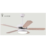 Modern Ceiling Fan With LED Light And Remote Control - Hans Lumiere