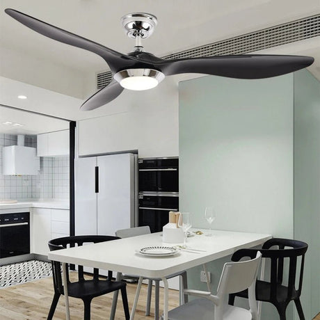 Modern Ceiling Fan With Remote Control - Hans Lumiere
