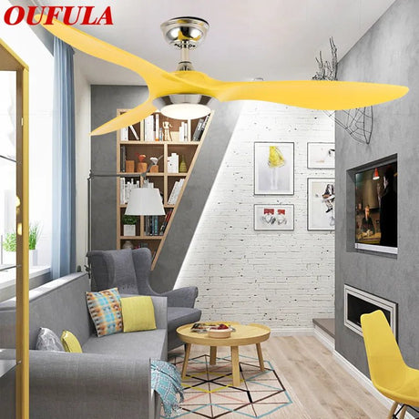Modern Ceiling Fan With Remote Control - Hans Lumiere