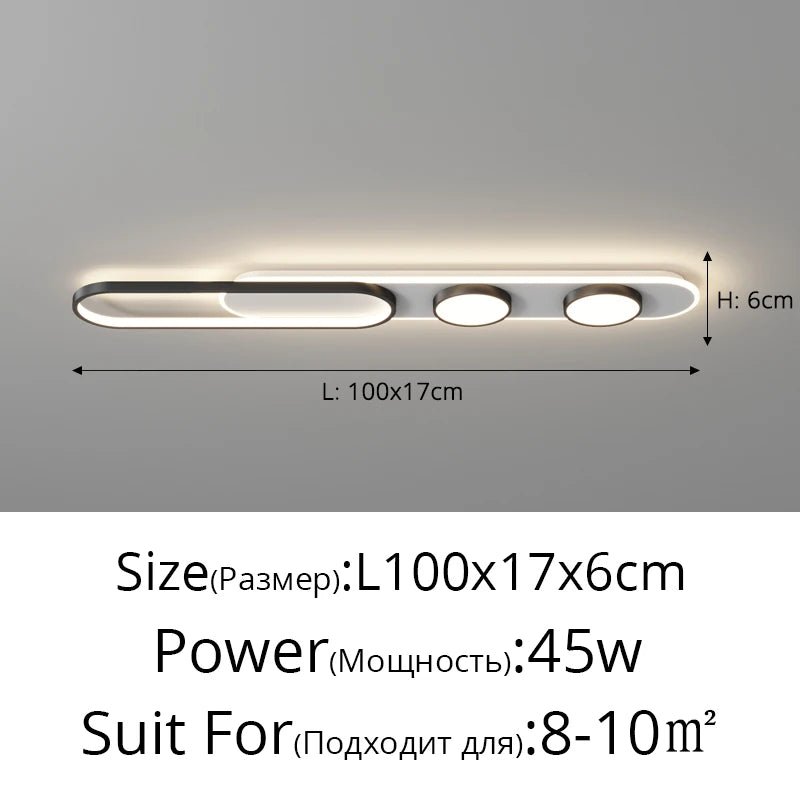Modern Ceiling Light Nordic LED Ceiling Lamp - Hans Lumiere