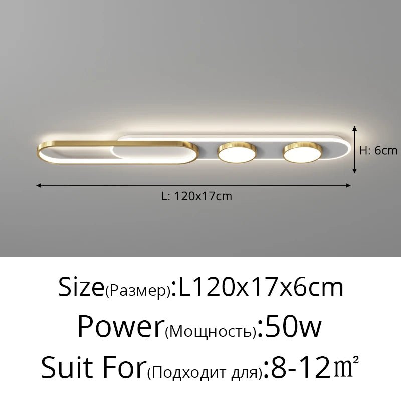 Modern Ceiling Light Nordic LED Ceiling Lamp - Hans Lumiere